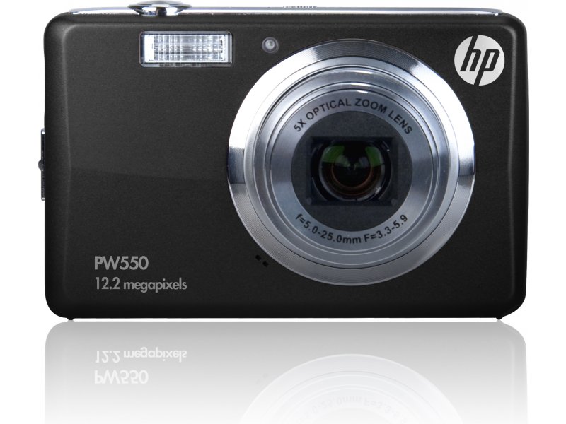 HP PW550 Digital Camera - 12Mp, 5x optical, 2.7 LCD, Lithium battery.