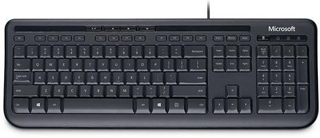 Microsoft Wired Keyboard Usb Qwerty Us English Black Anb Ox Ee