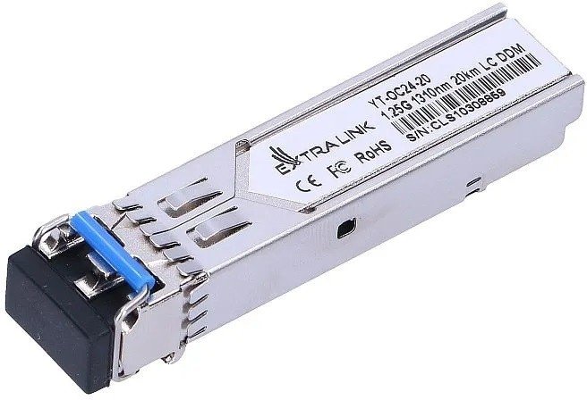 Extralink Module SFP 1 25G LC UPC 1310nm 20km Single Mode EX 15043 01 Ee