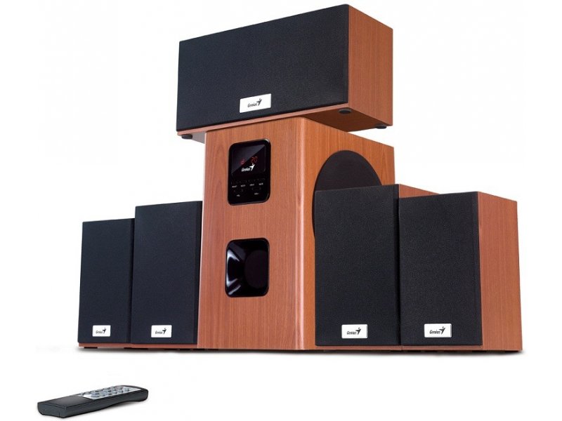 Купить Колонки Genius SW-5.1 5050 v2 Wood в Запорожье и Украине Цена Отзывы