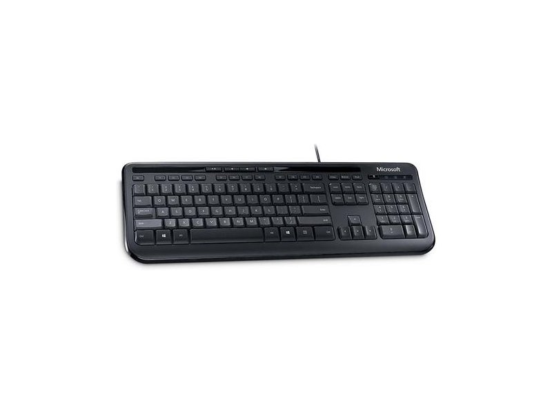 Microsoft Wired Keyboard Usb Qwerty Us English Black Anb Ox Ee