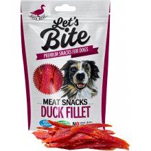 Brit Let's Bite Duck Fillet chew treat for...