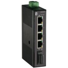 LevelOne Switch 4x FE IES-0510 1xSC