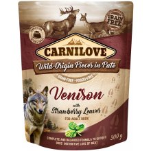 CARNILOVE Dog Pouch Venison & strawberry -...