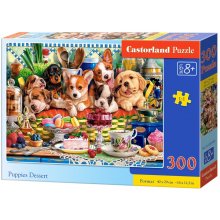 Castor Puzzle 300 pieces Puppies Dessert