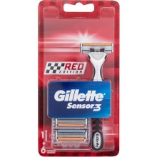 Gillette Sensor3 Red Edition 1Pack - Razor...