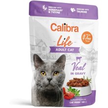 Calibra Cat Life Adult Veal in gravy - wet...