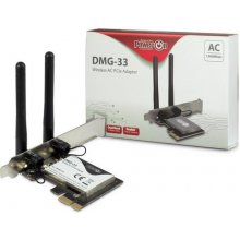 Võrgukaart INTER-TECH DMG-33 Wi-Fi 5 PCIe...