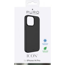 PURO Case Icon for iPhone 14 Pro, black...
