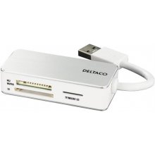 Deltaco Flash card reader SD, Micro SD, MS...