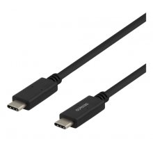 DELTACO USB-C - кабель USB-C, 5Гбит / с, 5A...