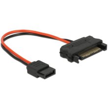 DeLOCK SATA-Kabel Slim 6pin -> SATA 15pin...