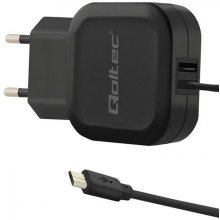 Qoltec 50189 mobile device charger Black...