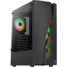 Aerocool WAVEBKV3 ATX PC Case Tempered Glass...