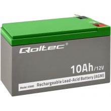 QOLTEC AGM battery 12V 10Ah Maintenance free...