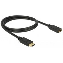 DELOCK 83809 DisplayPort cable 1 m Black