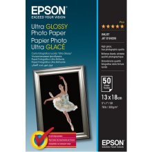 Epson Ultra Glossy Photo Paper - 13x18cm -...