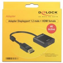 DeLOCK Displayport Adapter DP -> HDMI St/Bu...