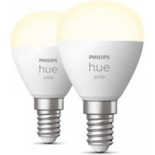 Philips Hue LED Lamp E14 2-Pack Set 5,7W...