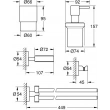 GROHE 40846001 Essentials Master bathroom...