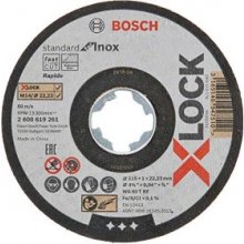 BOSCH X-LOCK Cutting Disc Set Inox...