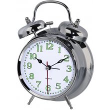 Hama Nostalgia Quartz alarm clock Silver