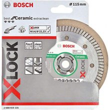 Bosch X-LOCK DIA Cutting Disc Turbo 115mm -...