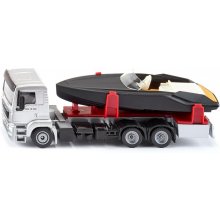 Siku SUPER MAN truck with motor boat, model...