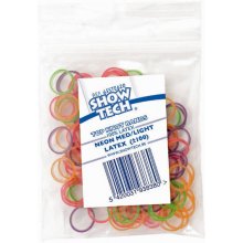Record SHOW 100 LATEX BANDS NEON COLORS