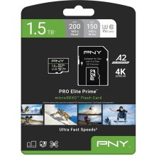 PNY Memory card microSDXC Elite Prime 1.5TB...