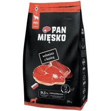 PAN MIĘSKO Beef with goat M - dry dog food -...