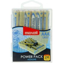 Maxell battery Alkaline LR03, VALUE BOX 24...