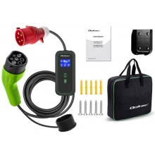 QOLTEC Mobile EV Charger 2-in-1 Type2 | 7kW...