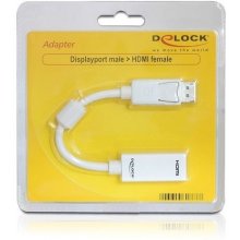 DELOCK Displayport Adapter DP -> HDMI St/Bu...