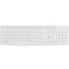 NATEC Keyboard Nautilus US slim white