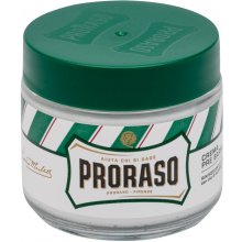 PRORASO Green Pre-Shave Cream 100ml - Before...