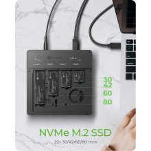 ICYBOX ICY BOX IB-4013MCL-C4 4-Bay NVMe SSD...