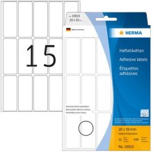 Herma Vielzwecketiketten weiß 20x50 mm...