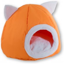 Go Gift cat bed - orange - 40x40x34 cm