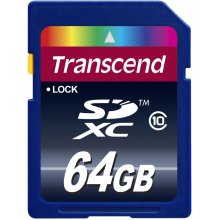 Mälukaart Transcend SDXC 64GB Class 10