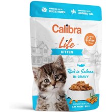Calibra Cat Life pouch Kitten Salmon in...