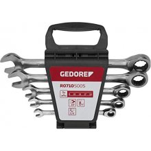 Gedore Red ring ratchet open ended spanner...