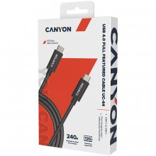 CANYON cable UC-44 USB-C to USB-C 240W...