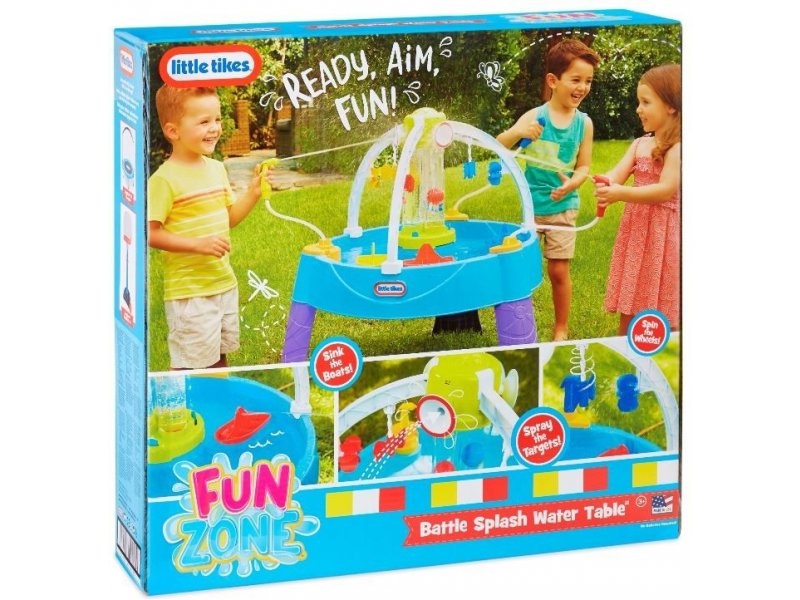Little Tikes Fun Zone Battle Splash Water Table 648809E3