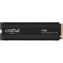 CRUCIAL T700 4 TB, SSD (black, PCIe 5.0 x4...