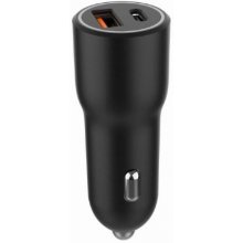 GEMBIRD Car Charger USB-A/USB/C 38W PD black