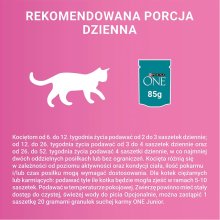 Purina One Junior Salmon with carrot - wet...