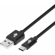 Cable USB - USB C 1.5 m black tape