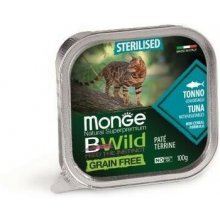 Monge BWILD Cat Sterilised Tuna with...