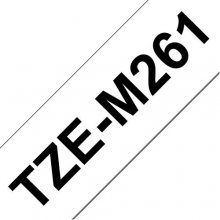Brother TZE-M261 label-making tape Black on...